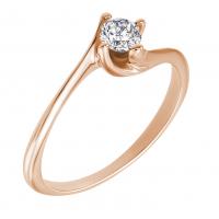 Zásnubní prsten s lab-grown diamantem Nami