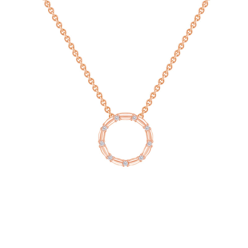 Stříbrný pozlacený náhrdelník 70853