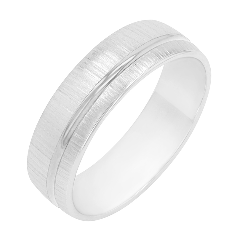 Dámský snubní prsten z bílého zlata 78683