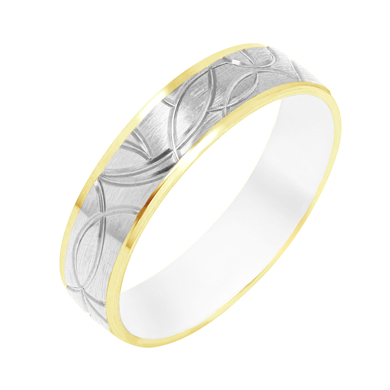 Pánský snubní prsten 80433
