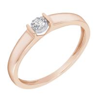Elegantní zásnubní prsten s lab-grown diamantem Masha