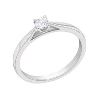 Zásnubní prsten s 0.18ct GIA certifikovaným diamantem Esther