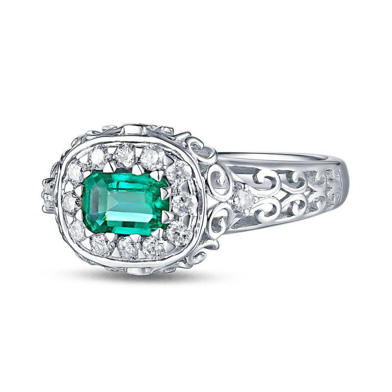 Prsten se smaragdem 9493