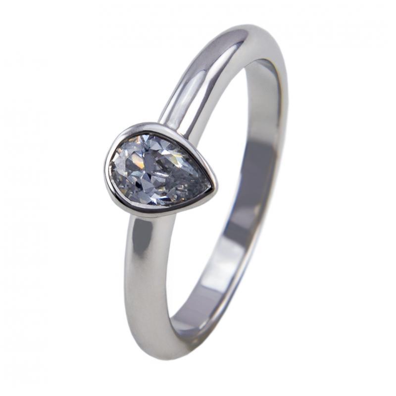 Zásnubní prsten s diamantem Hema