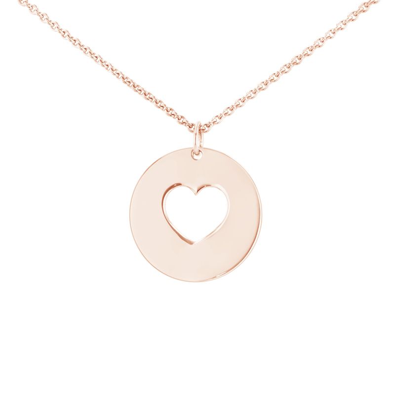 Set náhrdelníků ve tvaru srdce pro dva Elly 99473
