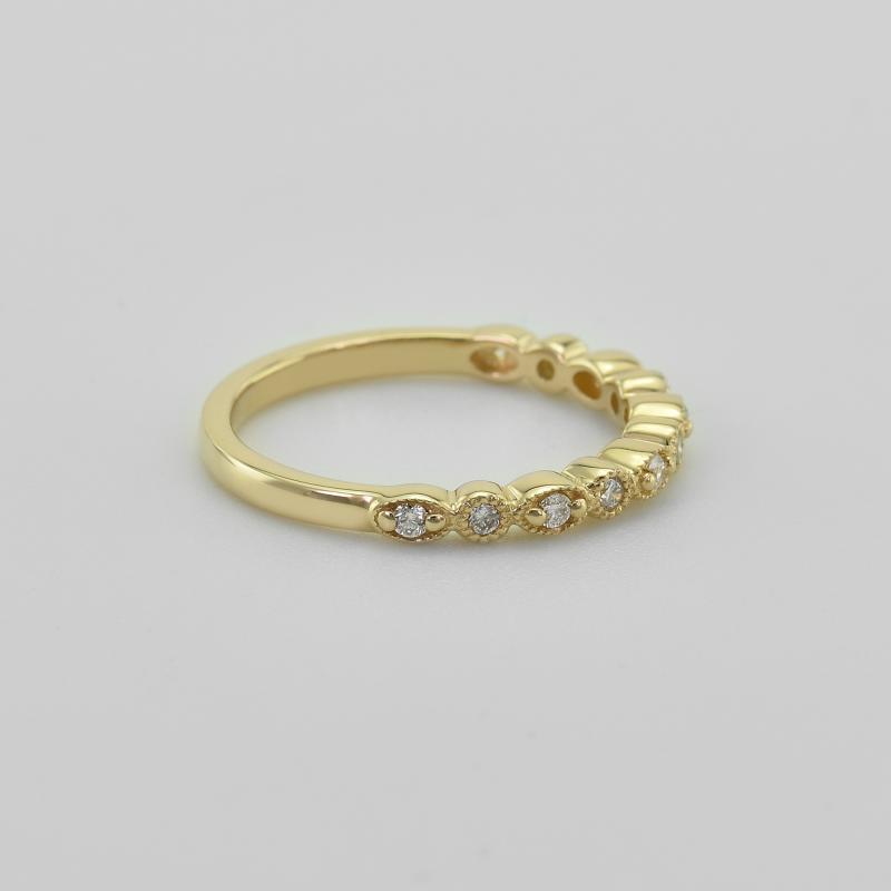 Vintage eternity prsten s lab-grown diamanty Paloma 101584