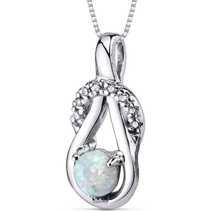 Stříbrný náhrdelník Powy