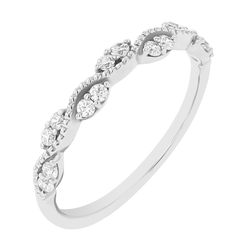 Něžný eternity prsten s lab-grown diamanty Britton