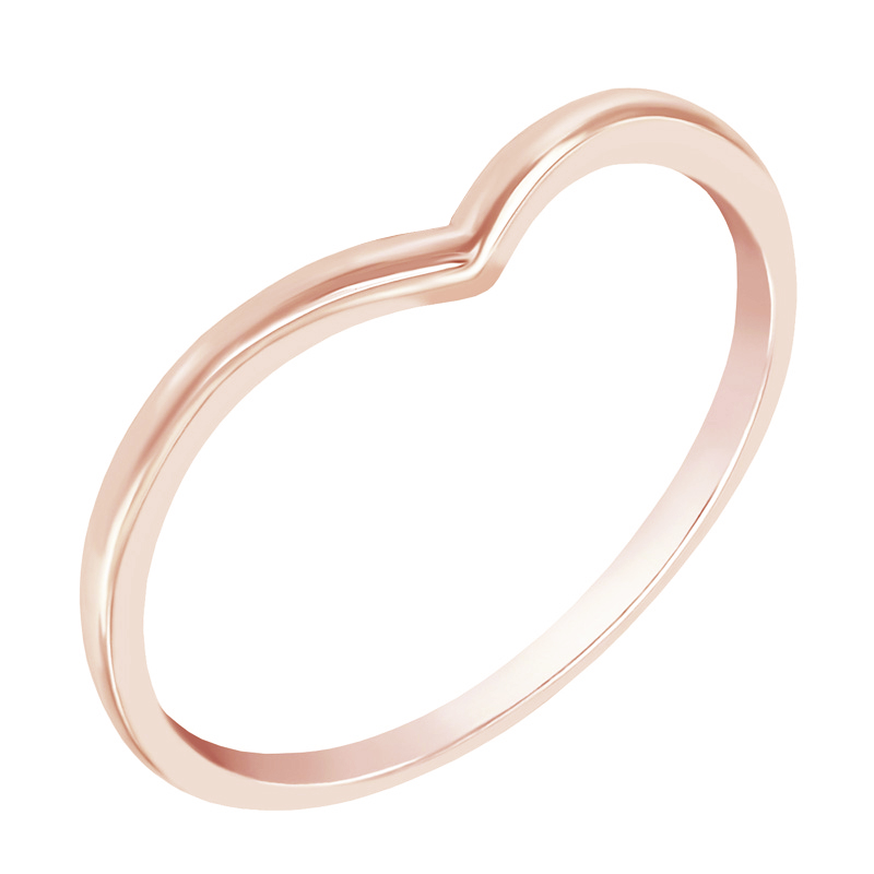 Minimalistický vykrojený prsten Angelina 117994
