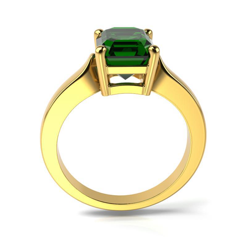 Prstene se smaragdem