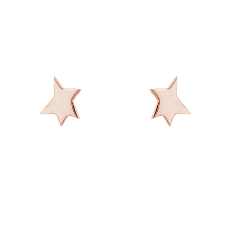 Eppi Stříbrné náušnice ve tvaru hvězdiček Malý princ E45796