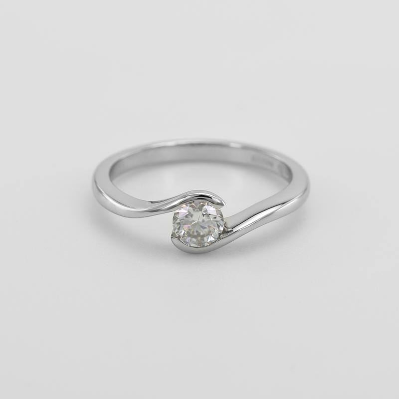 Zásnubní prsten s lab-grown diamantem Saffar 132354