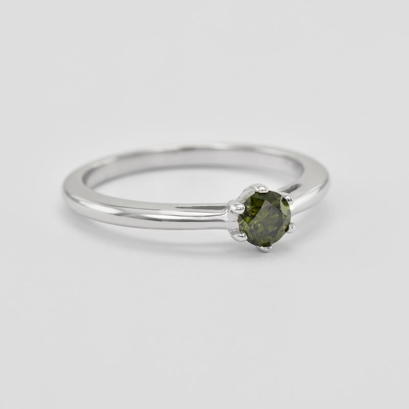 Zásnubní prsten s diamantem 14004