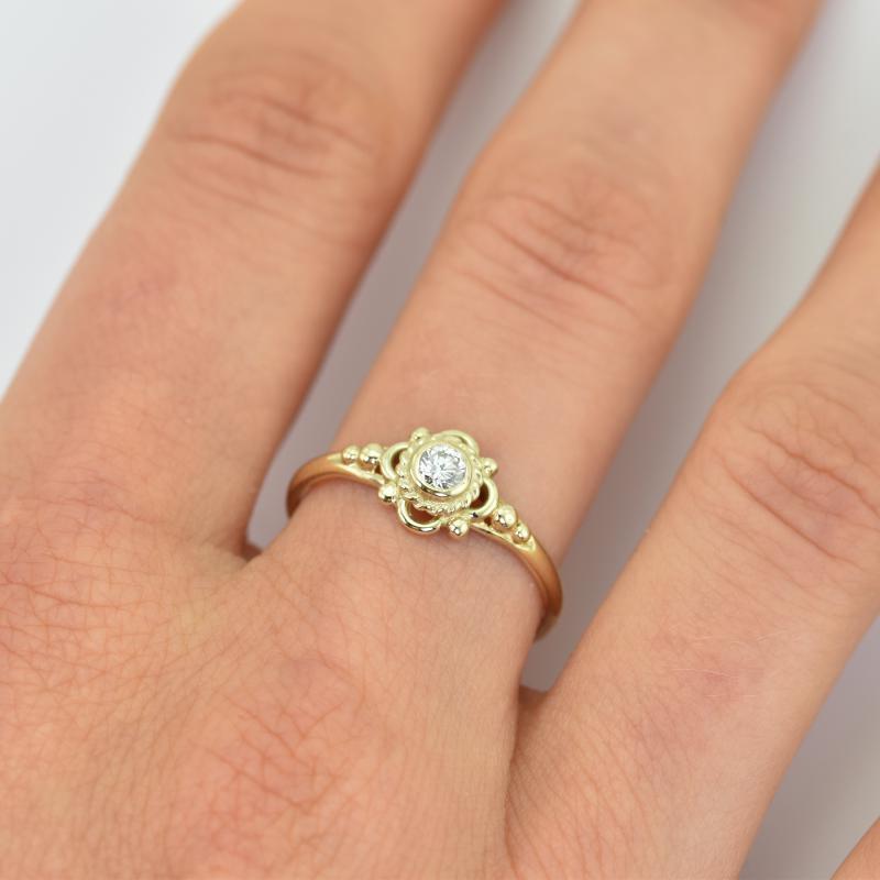 Diamantový prsten 14674