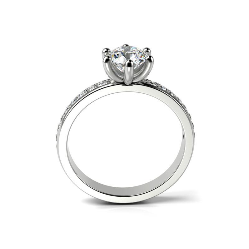 Prsten s diamanty 16004