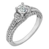 Luxusní zásnubní prsten s diamanty Jiezel