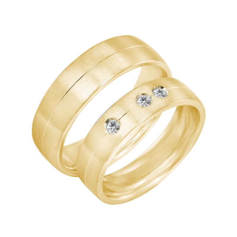 Prsteny ze žlutého zlata 20754
