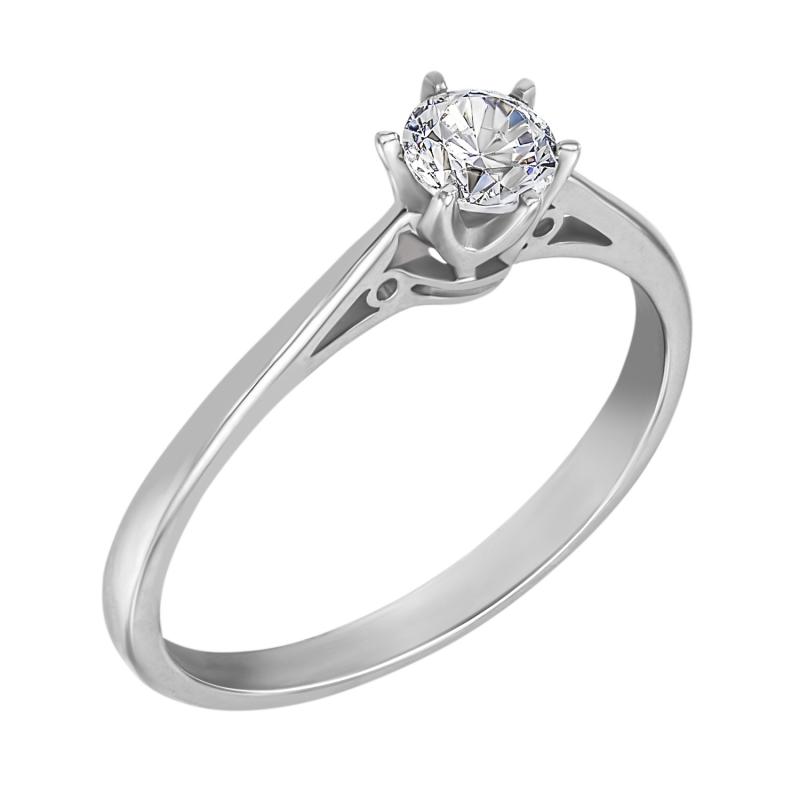 Diamantový prsten ze zlata Omisha 21834