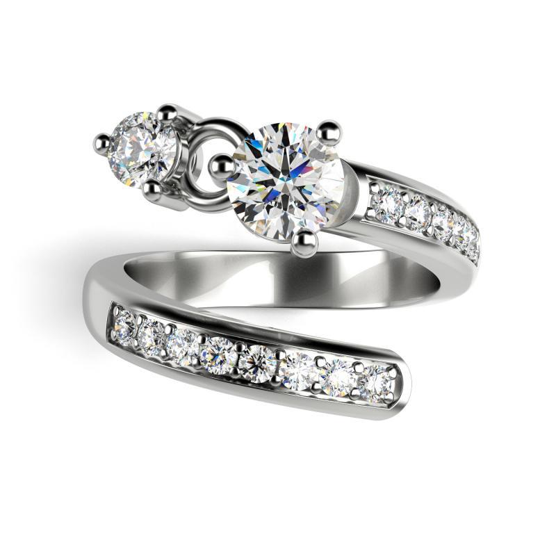 Diamantový prsten 23744