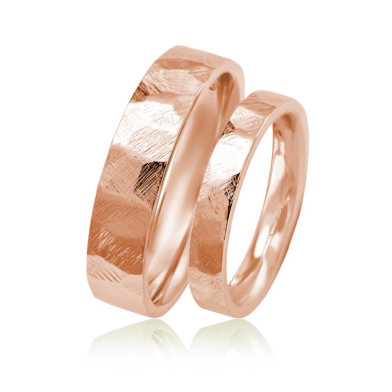 Prsteny z růžového zlata
