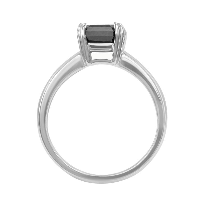 Prsten s černým diamantem 26754