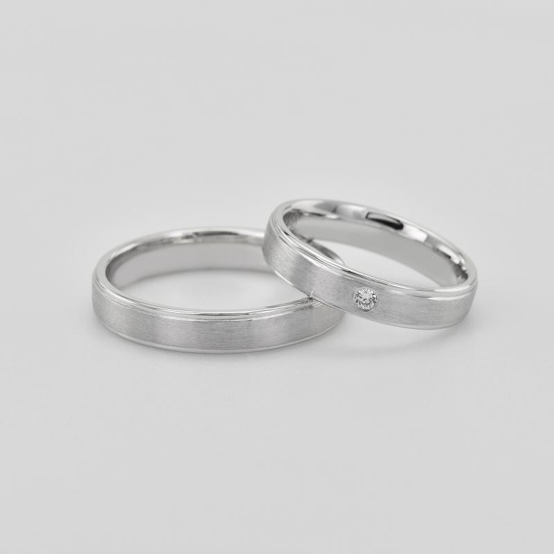 Platinové snubní prsteny 27984