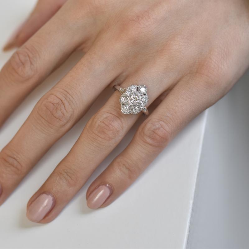 Prsten s diamanty 28814