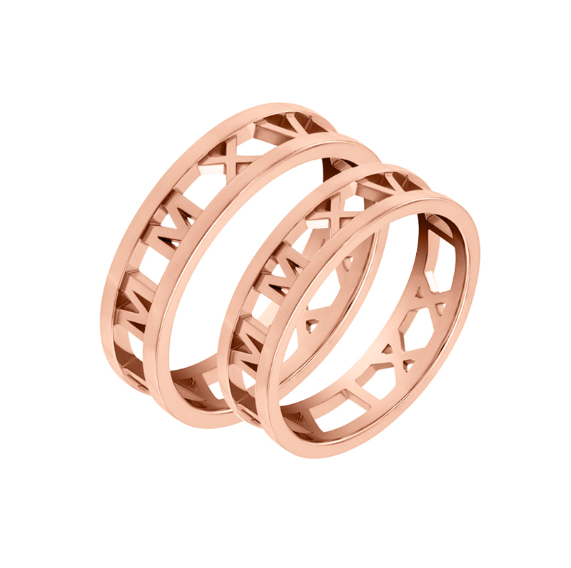 Snubní prsteny z rúžového zlata