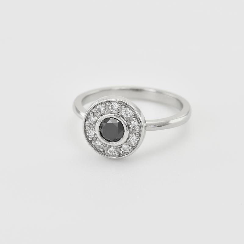 Prsten s diamanty 34854
