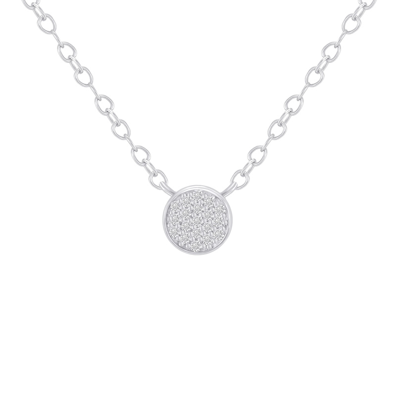 Minimalistický náhrdelník s diamanty Everild