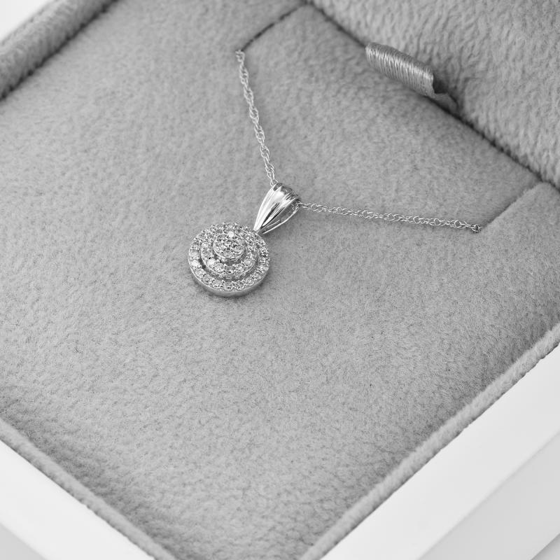 Diamantový náhrdelník ze zlata Lexine 42384
