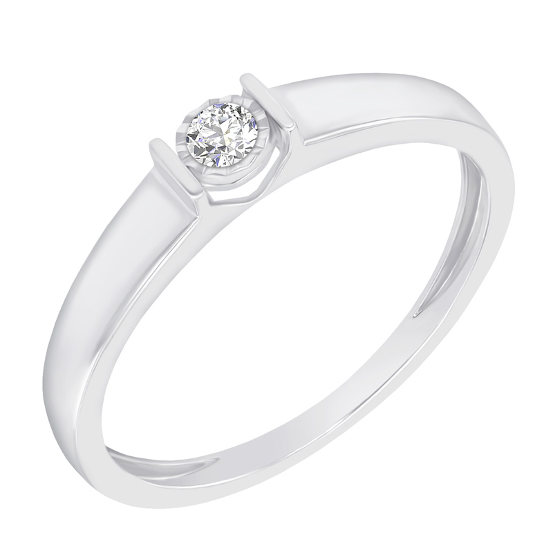 Elegantní zásnubní prsten s diamantem Segunda 43624