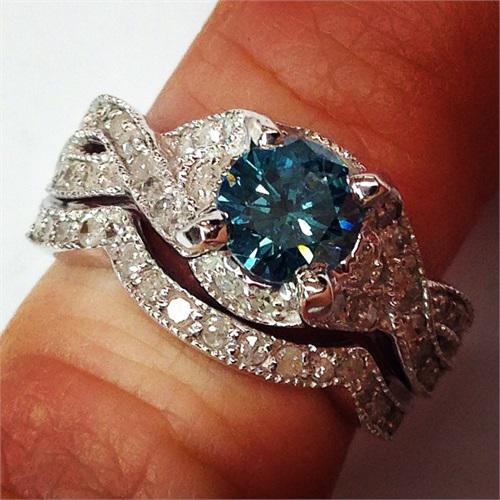 Zásnubní prsten s diamantem 4404