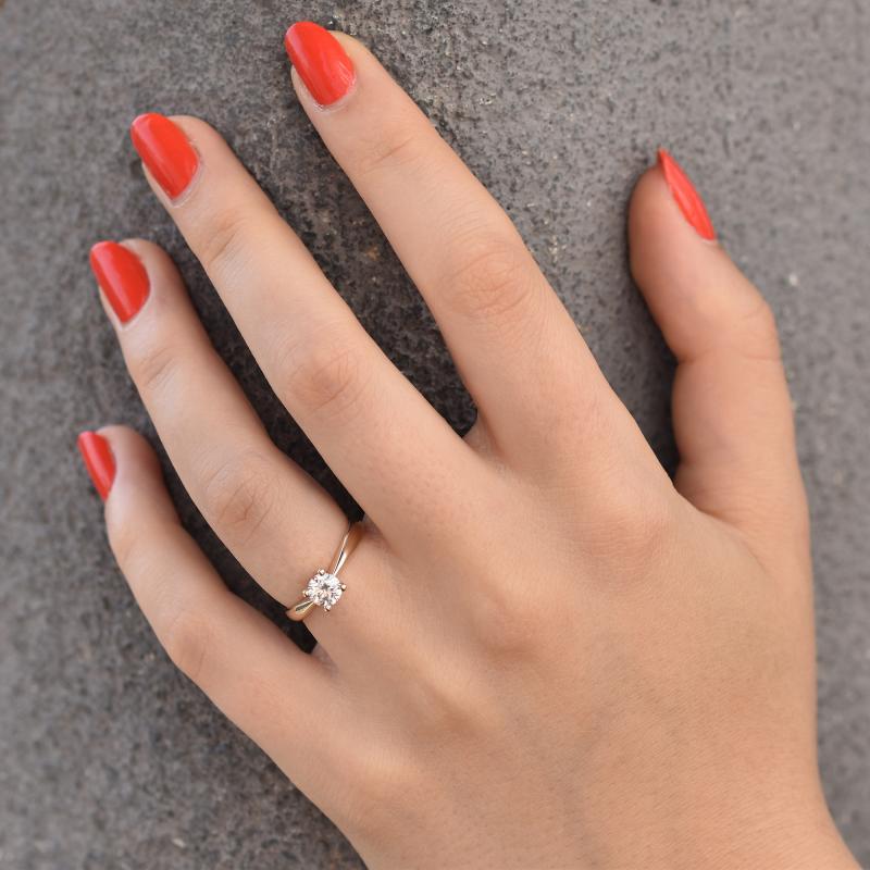 Zásnubní prsten s diamantem 44534