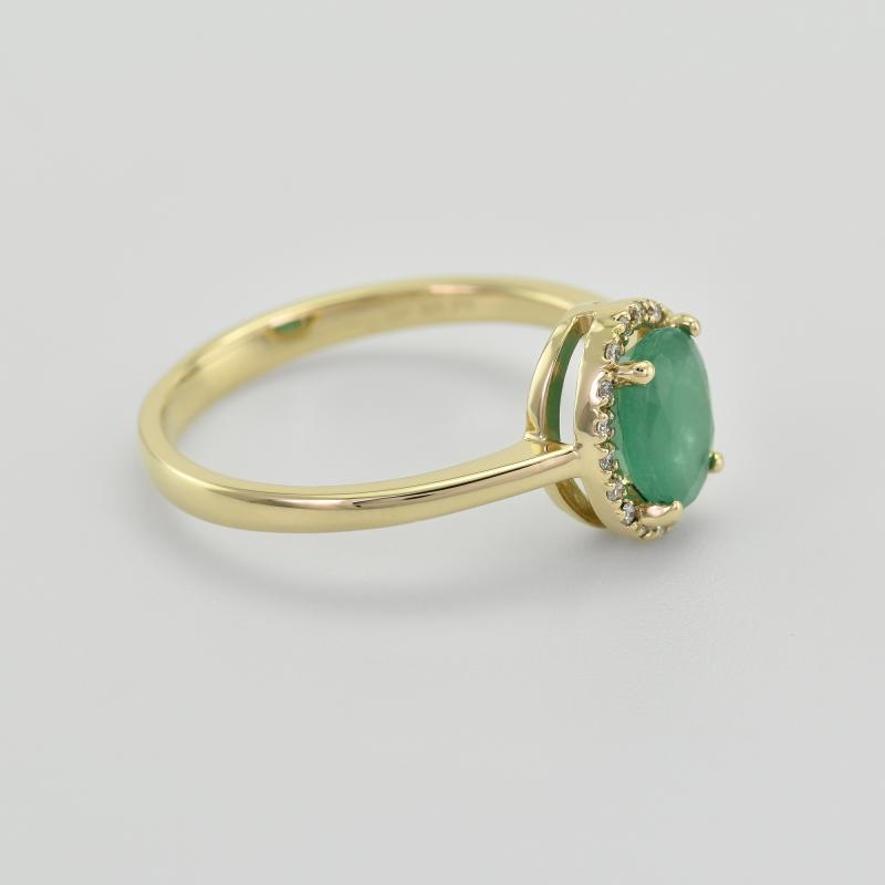 Dramatický smaragdový prsten 45354