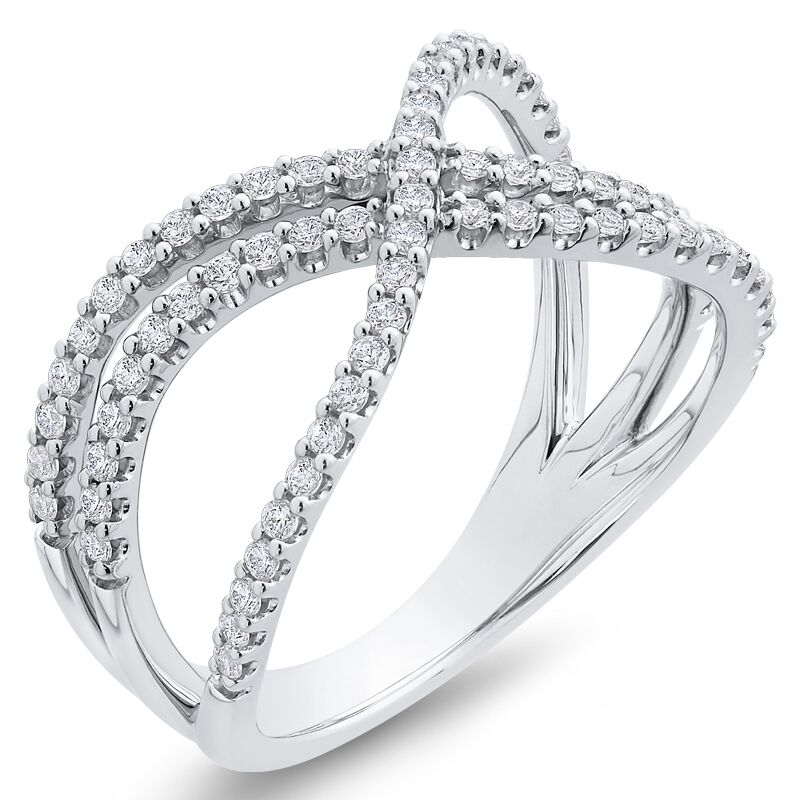 Zlatý eternity prsten s diamanty