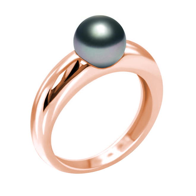 Zlatý perlový prsten 59844