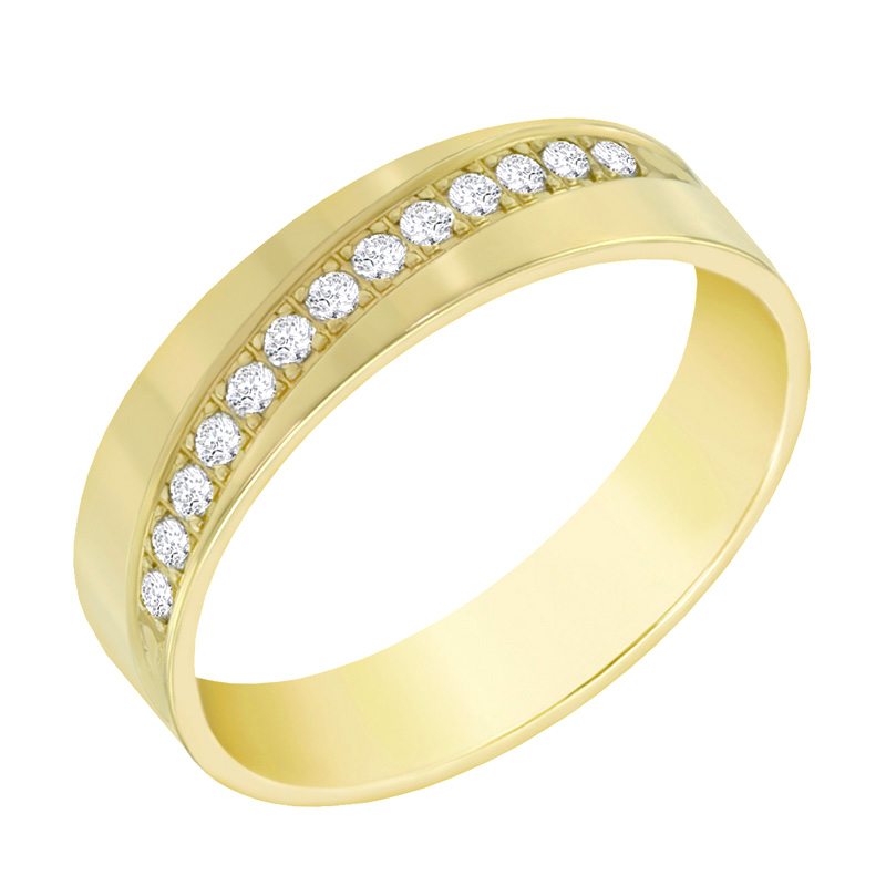 Diamantový snubní prsten 60564