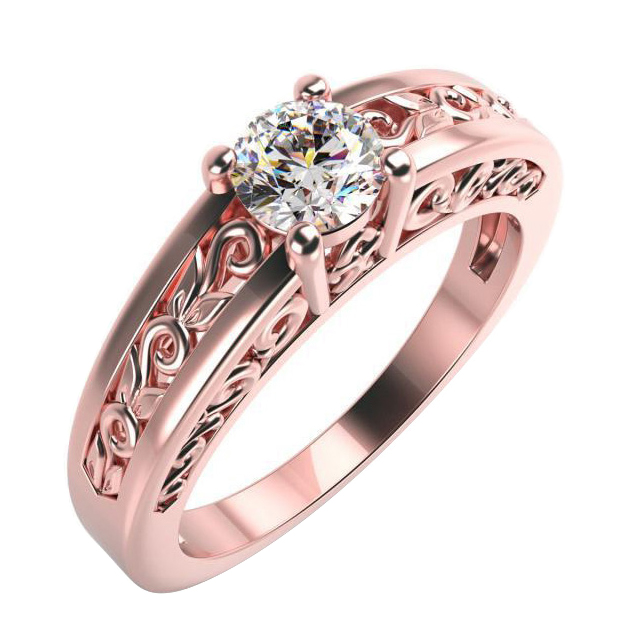 Diamantový prsten ze zlata Lerien 64904