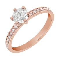 Zásnubní prsten s lab-grown diamanty Vanan