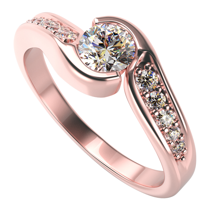 Diamantový prsten 75734