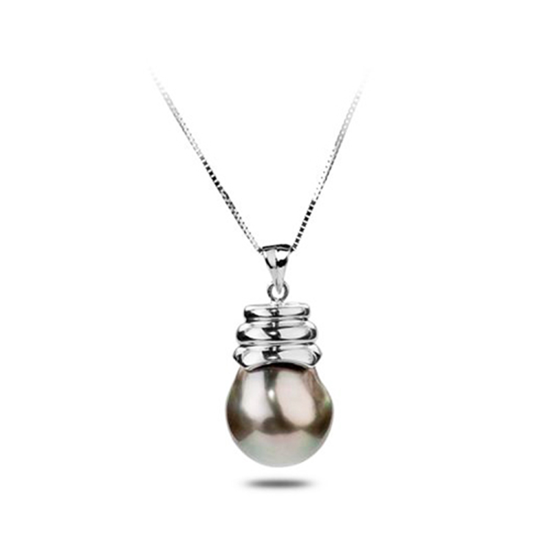Stříbrný přívěsek s tahitskou perlou Diaw