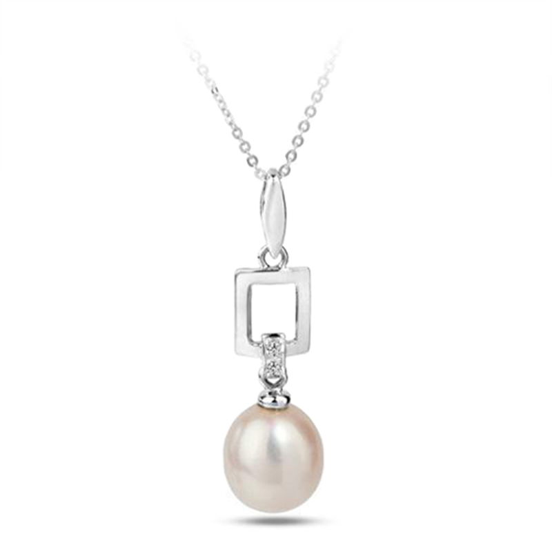 Přívěsek s perlou a diamanty Sonika 76834