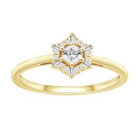 Prsten s diamanty Lenora