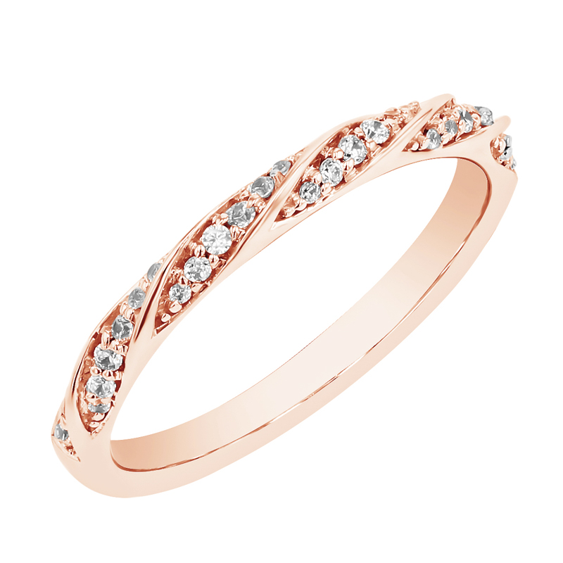 Propletený eternity prsten s diamanty Frances 99934