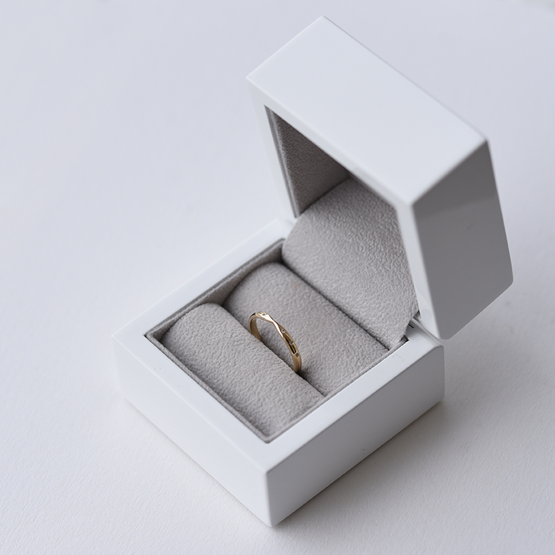 Minimalistický eternity prsten s lab-grown diamanty Toskani 101365