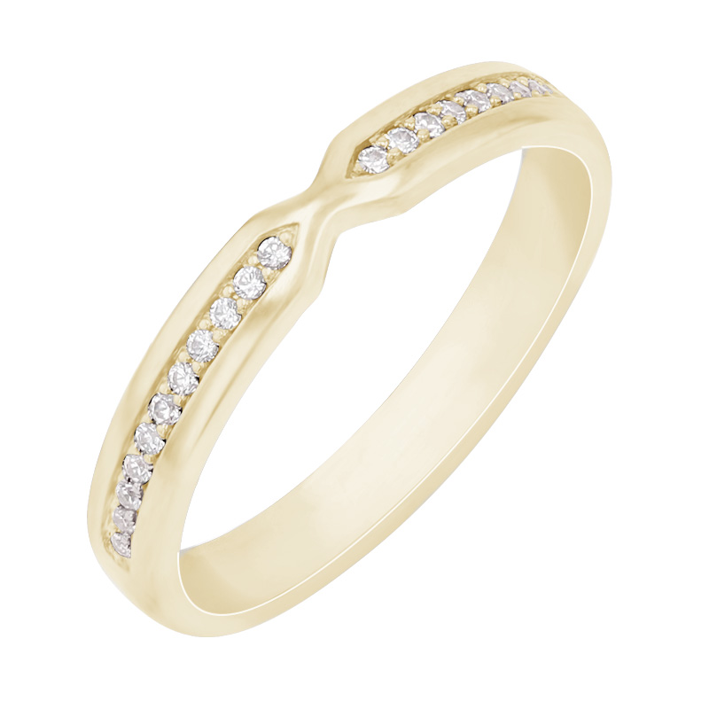 Eternity prsten s lab-grown diamanty Asne 101525