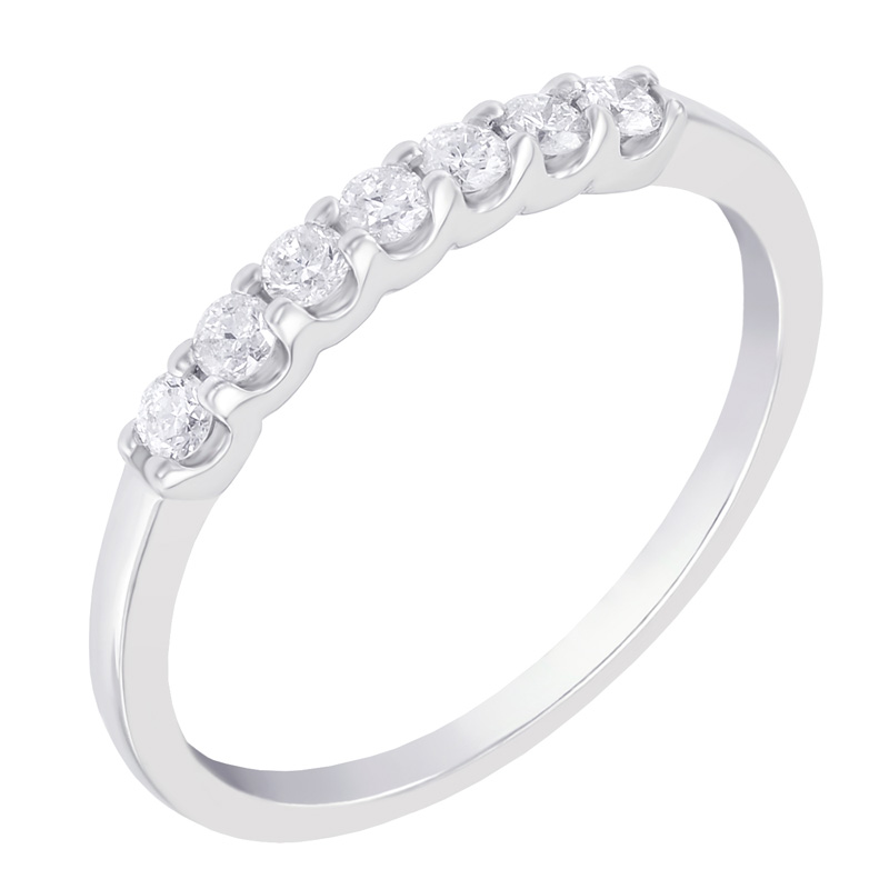 Eternity prsten s lab-grown diamanty a pánský plochý prsten Rexanne 101965