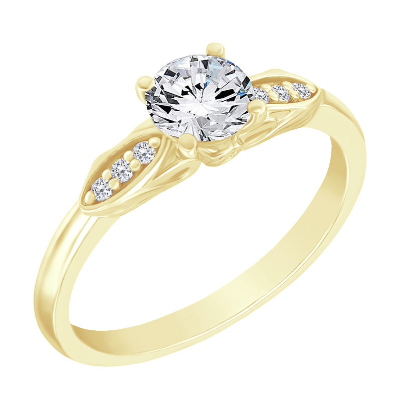 Zásnubní prsten s diamanty Dulcie 104425