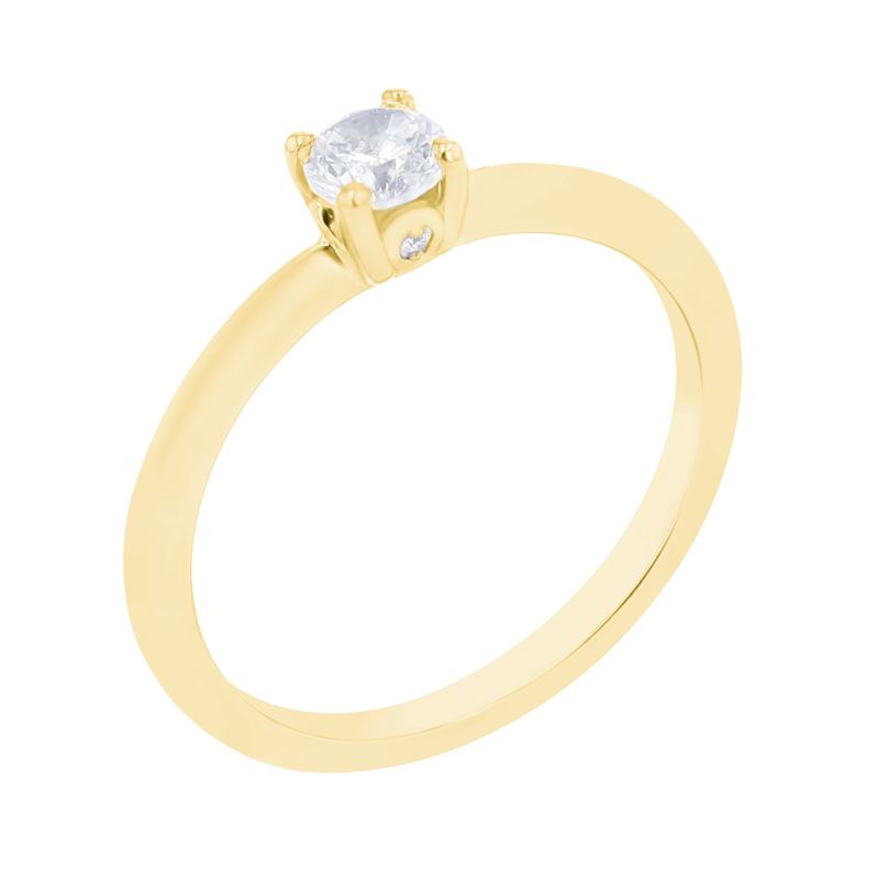 Zásnubní prsten s lab-grown diamanty Ariah